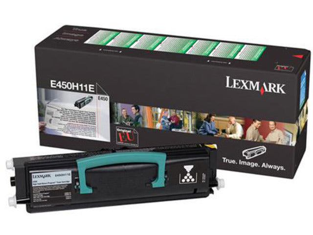 Lexmark 0E450H11E Negro Cartucho de Tóner Original