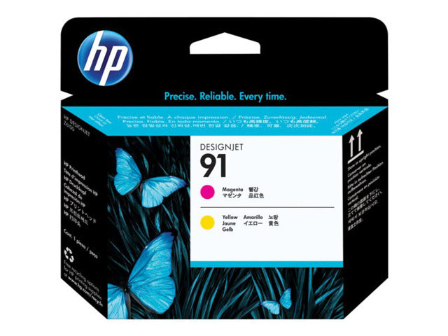 Hp 91 C9461A Magenta y Amarillo Cabezal de Tinta Original