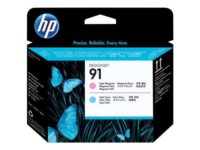 Hp 91 C9462A Cian Claro y Magenta Claro Cabezal de Tinta Original