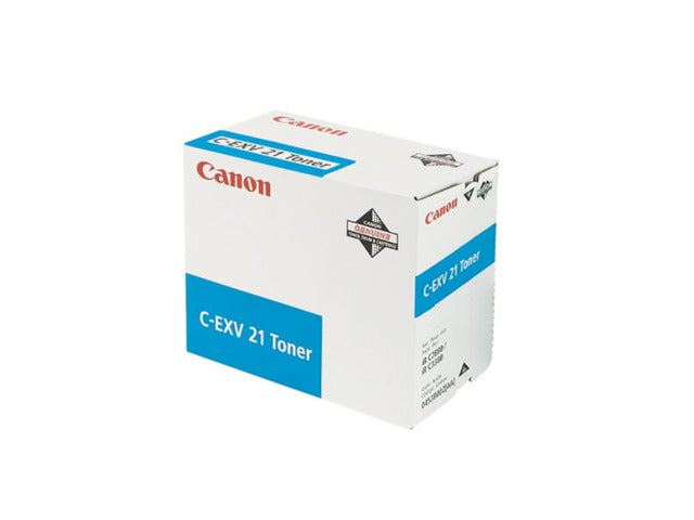 Canon CEXV21 Cyan Cartucho de Toner Original - 0453B002