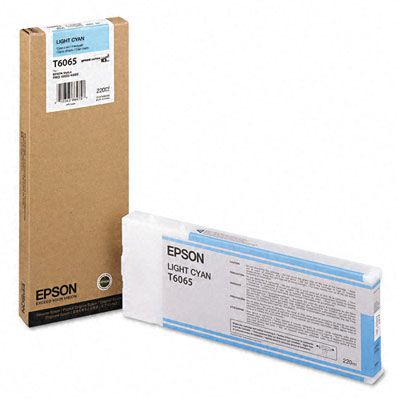 Epson T6065 Cyan Light Cartucho de Tinta Original - C13T606500