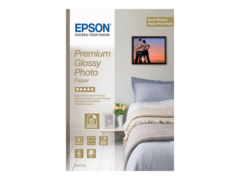 Epson S042155 Papel A4 Glossy Foto 15 hojas