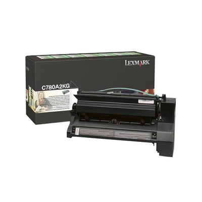 Lexmark C780A2KG Negro Cartucho de Tóner Original
