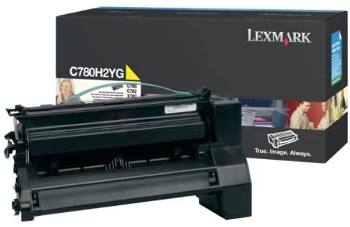 Lexmark C780H2YG Amarillo Cartucho de Tóner Original