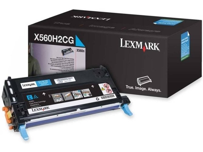 Lexmark X560H2CG Cian Cartucho de Tóner Original