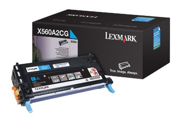 Lexmark X560A2CG Cian Cartucho de Tóner Original