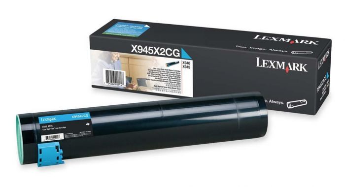 Lexmark X945X2CG Cian Cartucho de Tóner Original
