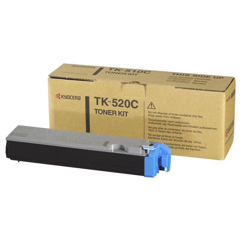 Kyocera TK520C Cian Cartucho de Tóner Original