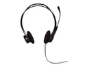 Logitech 960 Auriculares con Microfono USB - Microfono Plegable y Flexible - Controles en Cable - Cable de 2.40m - Color Negro