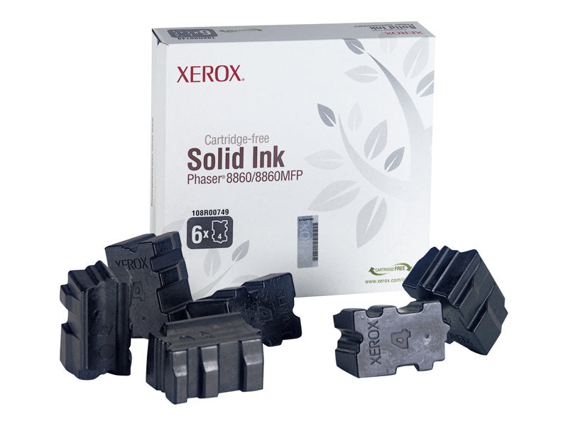 Xerox 108R00749 Negro Cartucho de Tinta Original  Pack de 6 ud