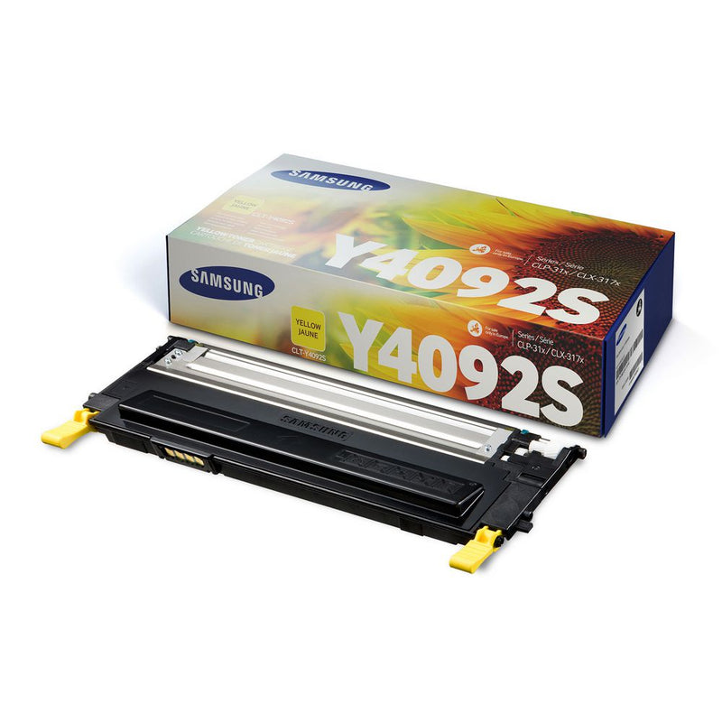 Samsung CLT-Y4092S Amarillo Cartucho de Toner Original - SU482A