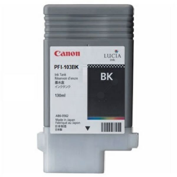 Canon PFI103BK Negro Cartucho de Tinta Original