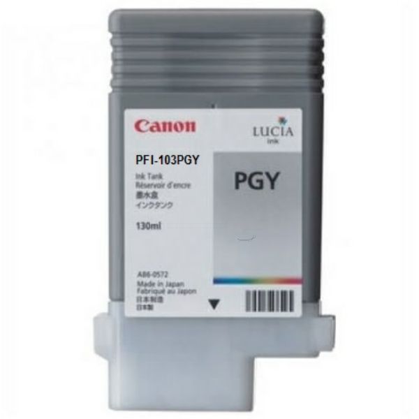 Canon PFI103PGY Gris Foto Cartucho de Tinta Original