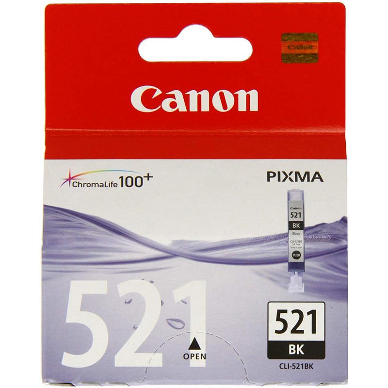 Canon CLI521 Negro Cartucho de Tinta Original - 2933B001