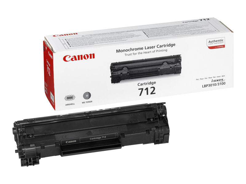 Canon 712 Negro Cartucho de Toner Original - 1870B002