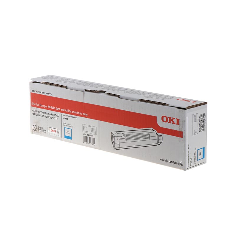 OKI MC860 Cyan Cartucho de Toner Original - 44059211