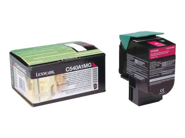 Lexmark 0C540A1MG Magenta Cartucho de Tóner Original