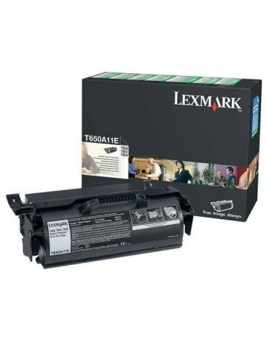 Lexmark T650/T652/T654/T656 Negro Cartucho de Toner Original - T650A11E