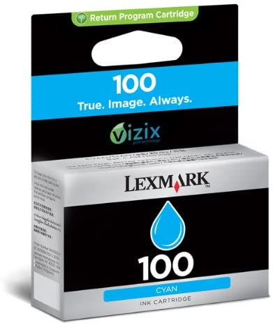 Lexmark 100C   14N0900E Cian Cartucho de Tinta Original