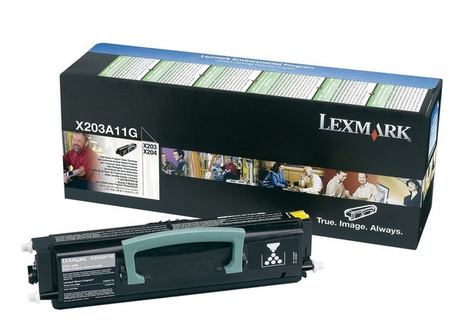 Lexmark X203A11G Negro Cartucho de Tóner Original