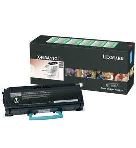 Lexmark X463A11G Negro Cartucho de Tóner Original