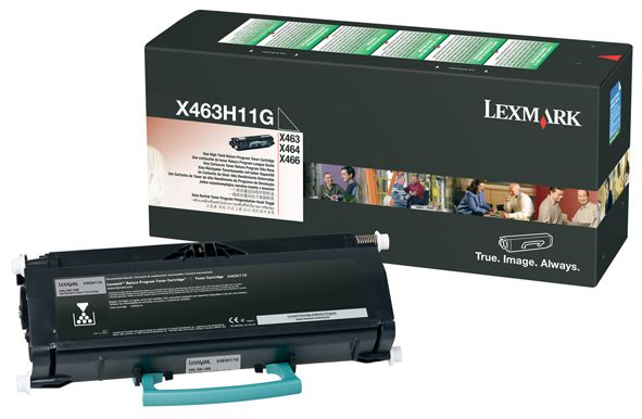 Lexmark X463H11G Negro Cartucho de Tóner Original