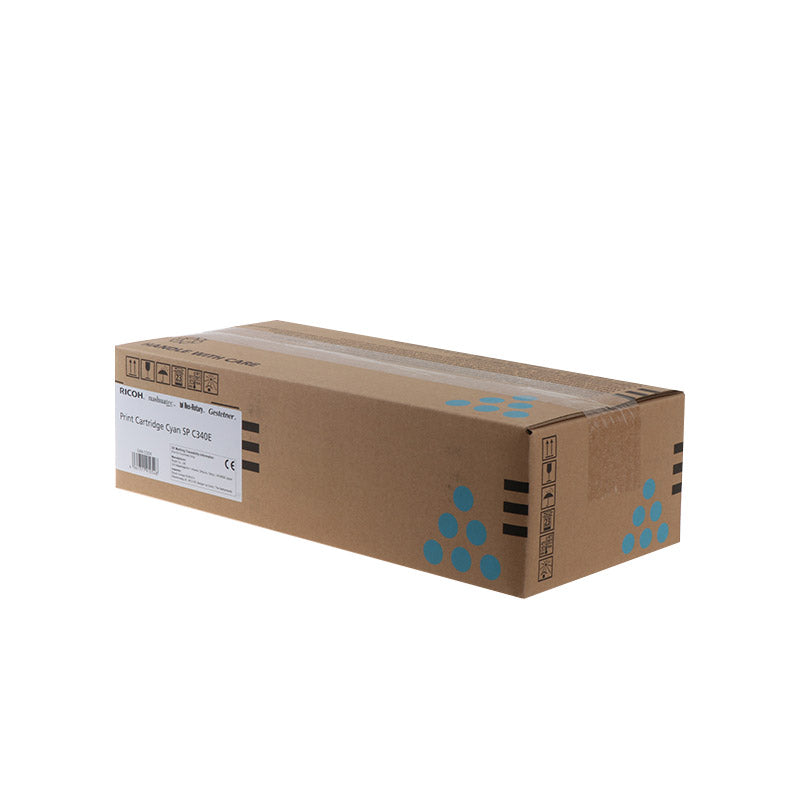 Ricoh Aficio SPC231/SPC232/SPC242/SPC310/ SPC311/SPC312/SPC320/SPC342 Cyan Cartucho de Toner Original - 407637/406480/SPC310C
