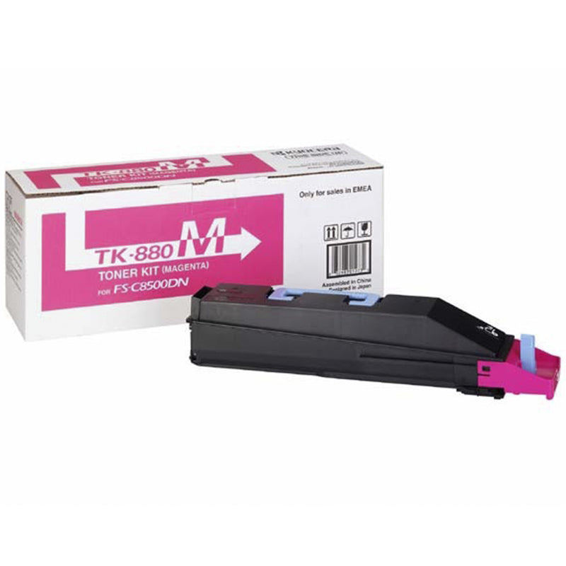 Kyocera TK880M Magenta Cartucho de Tóner Original