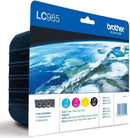 Brother LC985 Pack de 4 Cartuchos de Tinta Originales - LC985VALBP