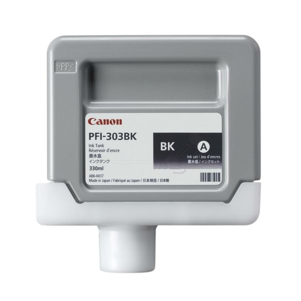 Canon PFI303BK Negro Cartucho de Tinta Original