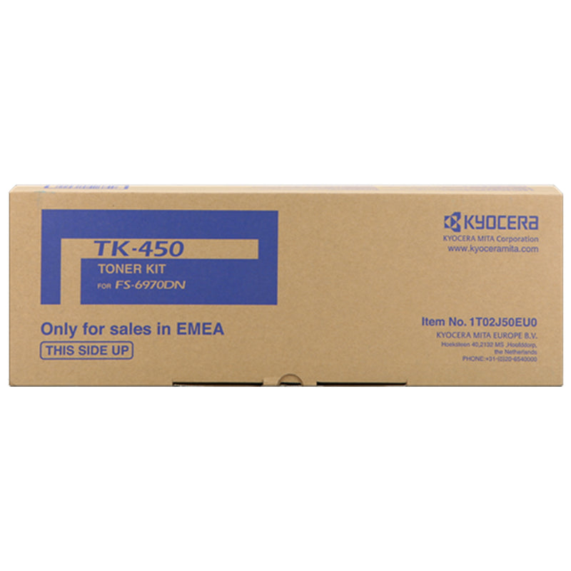 Kyocera TK450 Negro Cartucho de Toner Original - 1T02J50EU0