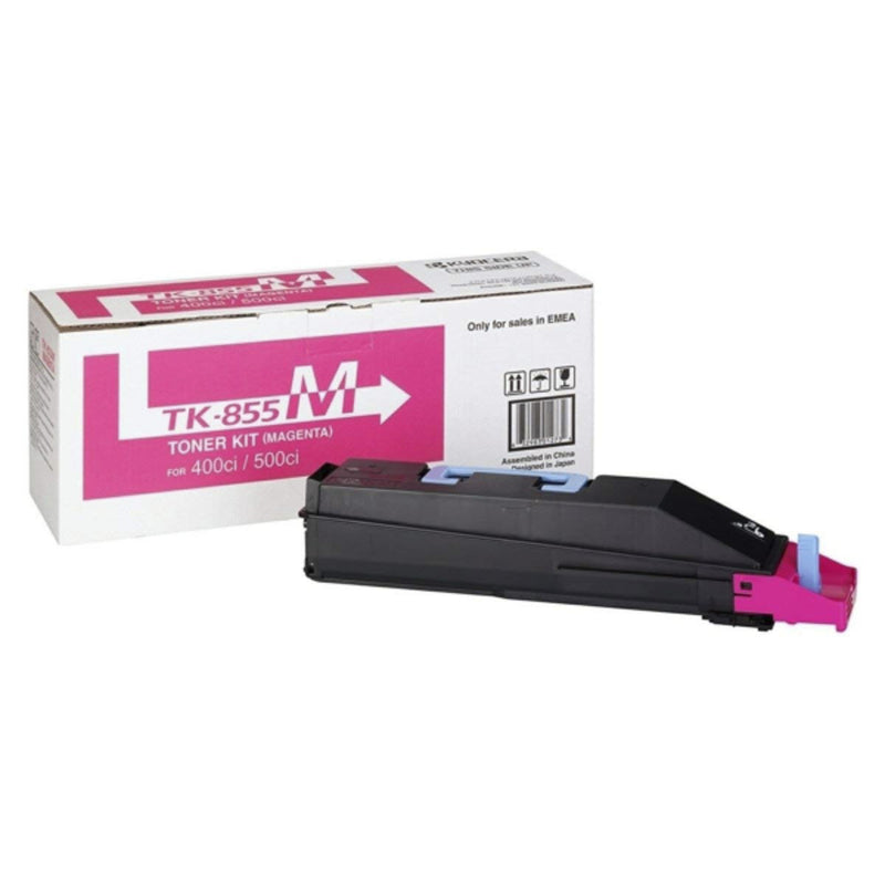 Kyocera TK855M Magenta Cartucho de Toner Original - 1T02H7BEU0/TK855M