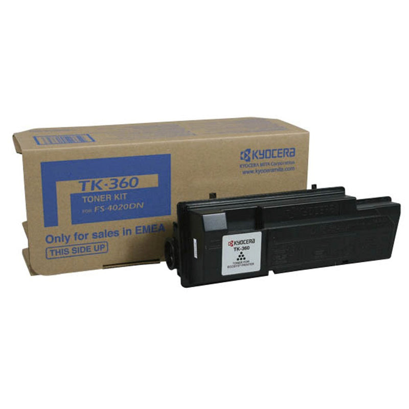 Kyocera TK360 Negro Cartucho de Toner Original - 1T02J20EU0/1T02J20EUC