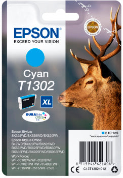 Epson T1302 Cyan Cartucho de Tinta Original - C13T13024012