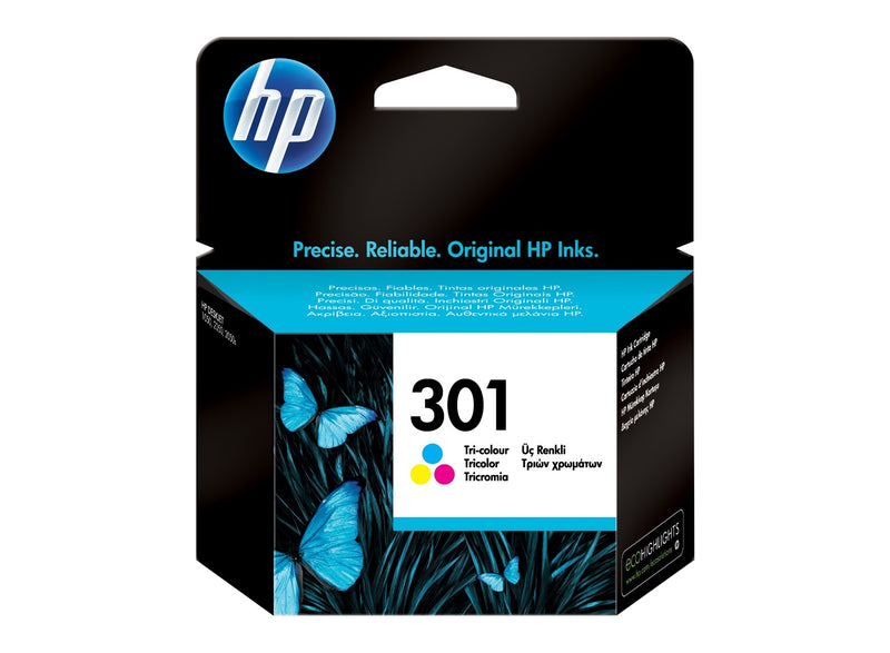 HP 301 Color Cartucho de Tinta Original - CH562EE