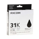 Ricoh GC31K Negro Cartucho de Gel Original - 405688