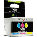 Lexmark 100 14N0849 C/M/Y Cartucho de Tinta Original