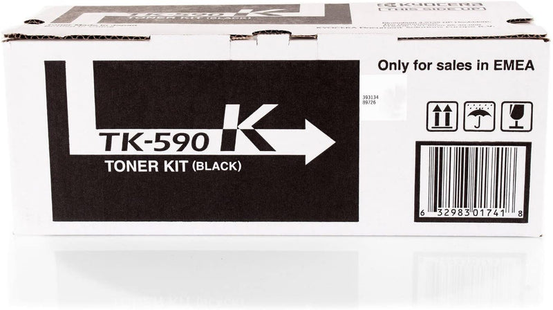 Kyocera TK590 Negro Cartucho de Toner Original - 1T02KV0NL0/TK590K