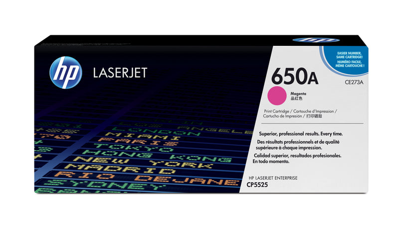 HP CE273A Magenta Cartucho de Toner Original - 650A