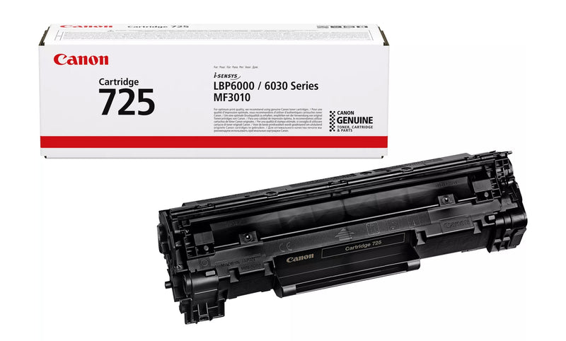 Canon 725 Negro Cartucho de Toner Original - 3484B002