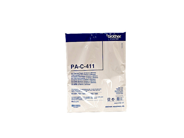 Brother PAC411  Papel térmico A4