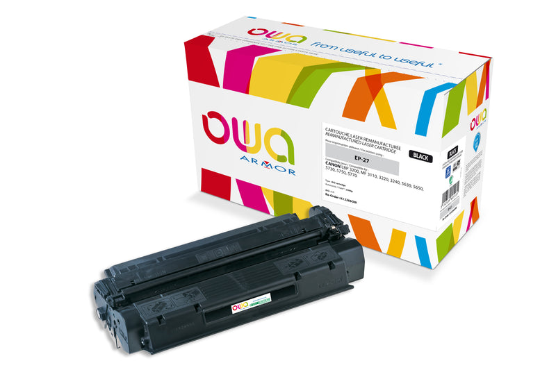 Armor Owa EP27 Negro Cartucho de Tóner Compatible Premium Canon