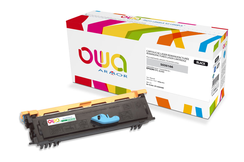Armor Owa S050166 Negro Cartucho de Tóner Compatible Premium Epson