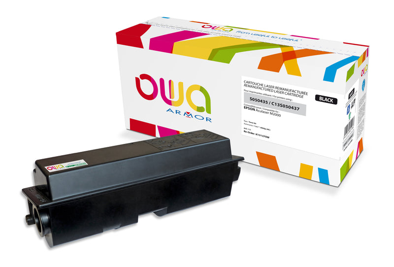 Armor Owa S050435 Negro Cartucho de Tóner Compatible Premium Epson