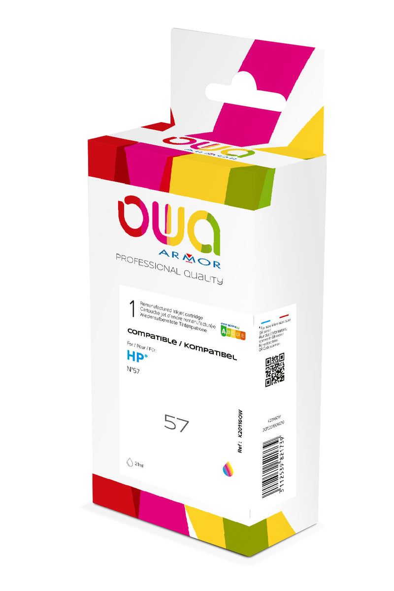 Armor Owa 57 C6657AE Color Tinta Compatible Premium HP