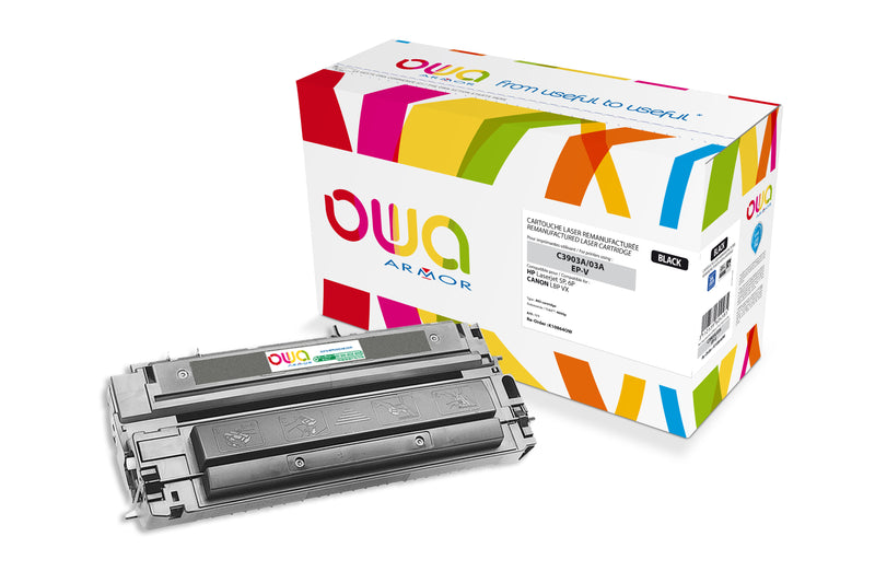 Armor Owa C3903A Negro Cartucho de Tóner Compatible Premium Hp
