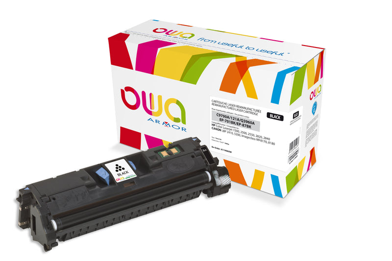 Armor Owa C9700A Q3960A Negro Cartucho de Tóner Compatible Premium Hp