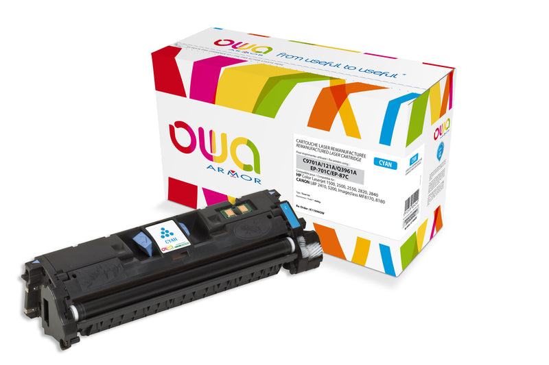 Armor Owa C9701A Q3961A Cian Cartucho de Tóner Compatible Premium Hp