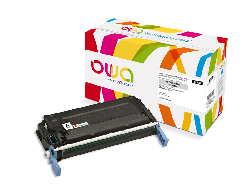 Armor Owa 641A C9720A Negro Cartucho de Tóner Compatible Premium Hp