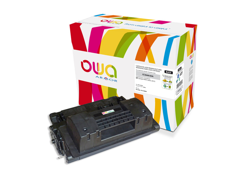 Armor Owa 64A CC364A Negro Cartucho de Tóner Compatible Premium Hp